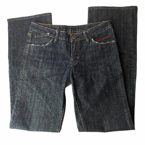 Pine IV Women's Jeans Sz 29 Designer Denim Dark - Picture 1 of 11